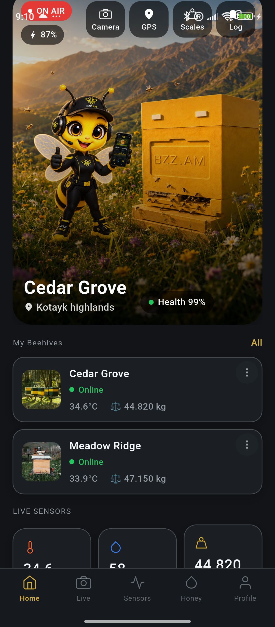 BZZ.AM app screenshot
